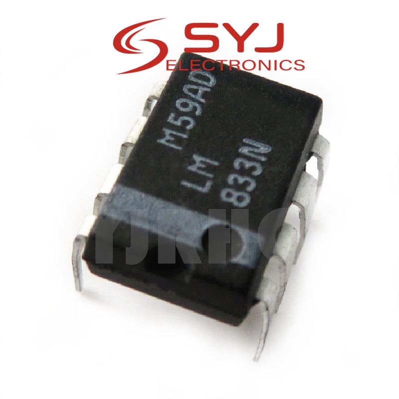 10 ชิ้น LM833N DIP8 LM833 DIP IC ในสต็อก