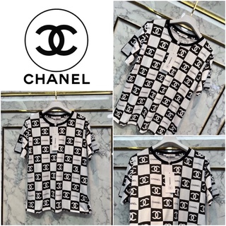 เสื้อยืดแขนสั้น CHANEL TOP 2022SS