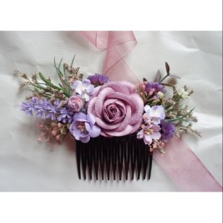 หวีสับกุหลาบสีม่วง
 Purple Rose Chopping Comb