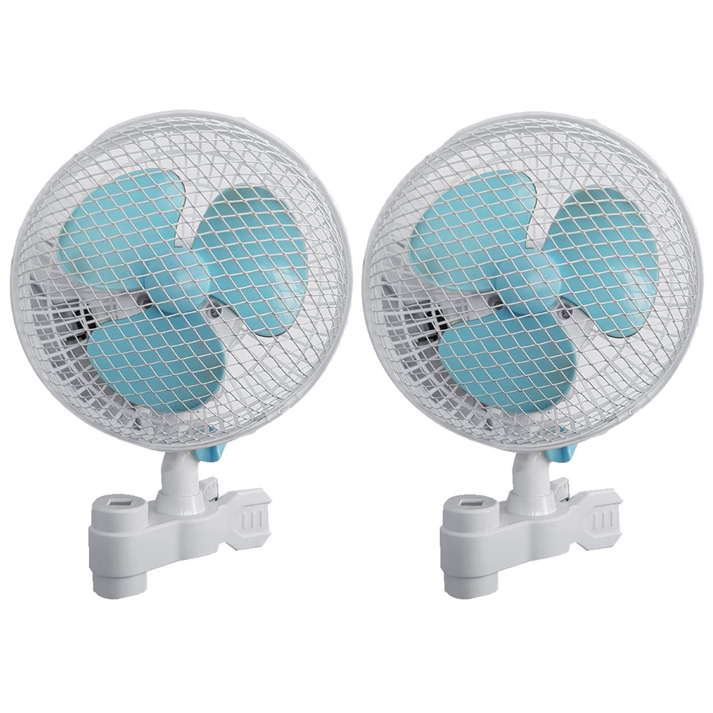 พัดลมหนีบเสา แบบส่ายได้ Fan clip grow tent  ระบายอากาศสำหรับปลูกต้นไม้ Fan Clip Tent ขนาด 6 นิ้ว พัดลมปลูก ปรับระดับได้ - รูปที่ 7