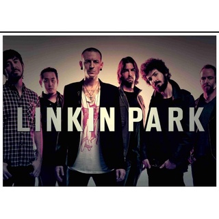 โปสเตอร์วงดนตรีติดผนัง LINKIN PARK