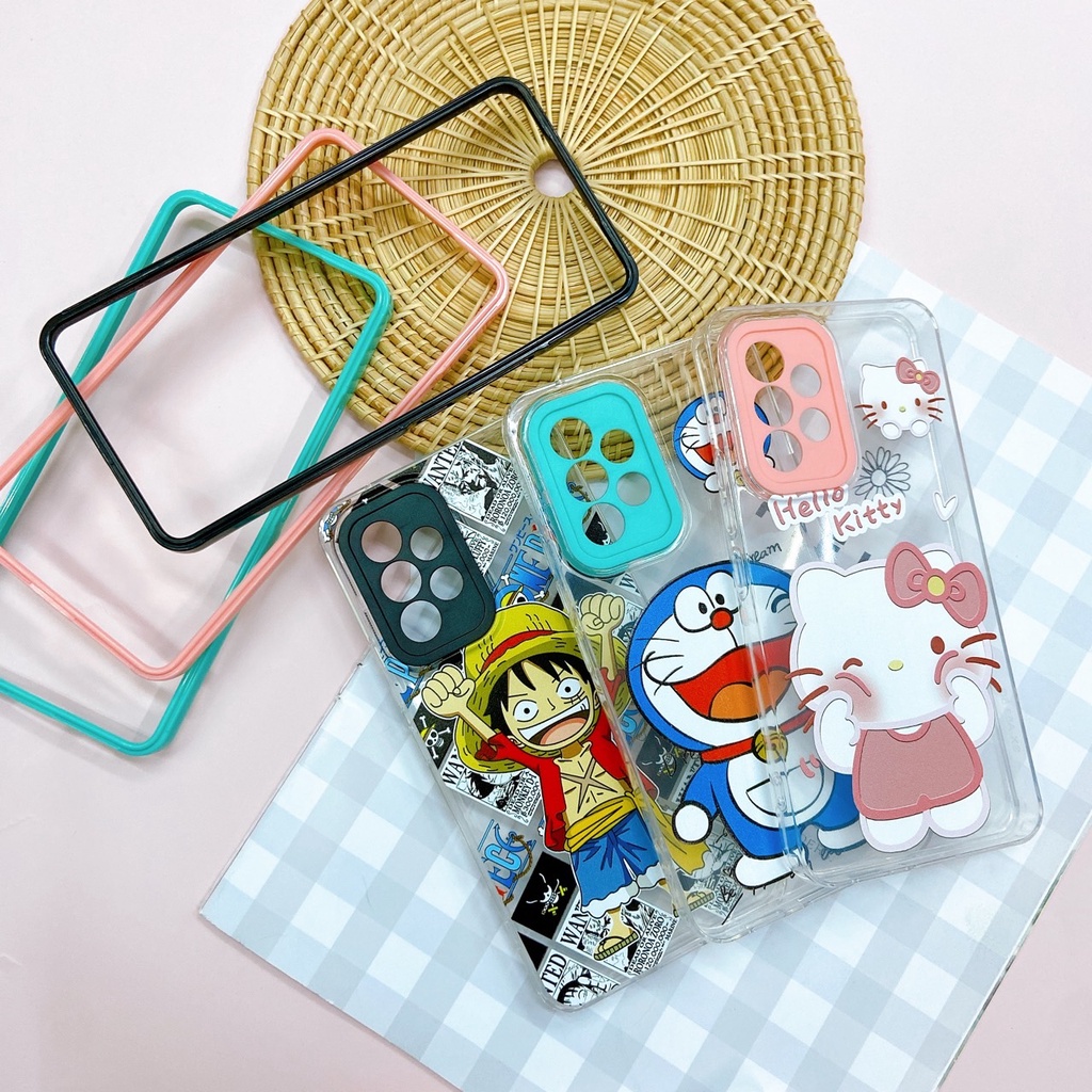เคสประกบกันกล้อง เคสใสสกรีนลาย เคสนิ่ม ถอดเลนส์กล้อง สำหรับ SAMSANG A21S A20S A22 A53 A10S A10