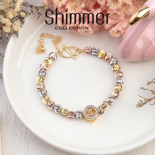 พร้อมส่ง!! สร้อยข้อมือ 2 กษัตริย์ 3 กษัตริย์ สร้อยข้อมือ 24K งานอิตาลี