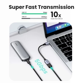 UGREEN อะแดปเตอร์สายเคเบิ้ล U-Type C to USB 3.0 OTG สำหรับ OTG Type-C