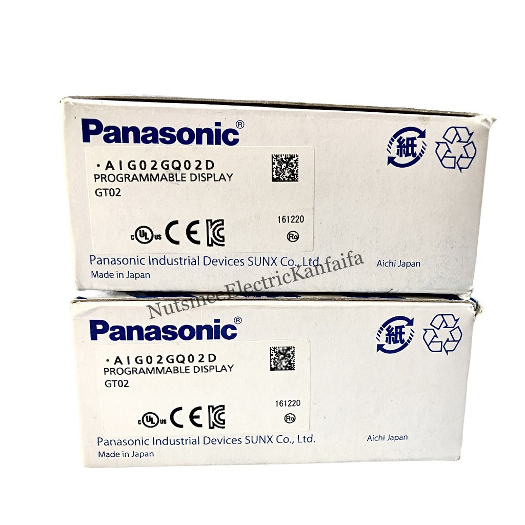 AIG02GQ02D HMI PROGRAMABLE  DISPLAY PANASONIC  ราคา 6,400 บาท