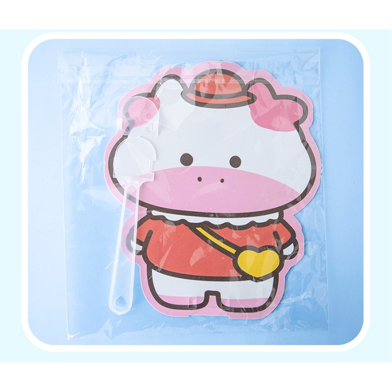 พัดพลาสติกลายการ์ตูนไดคัต แฟนซี พัดพลาสติก (?เลือกลาย) ✔️พร้อมส่ง ohwowshop