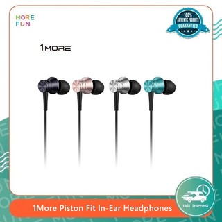 [ พร้อมส่ง ] 1More Piston Fit In-Ear Headphones -  หูฟังอินเอียร์แบบมีสายพร้อมไมโครโฟน