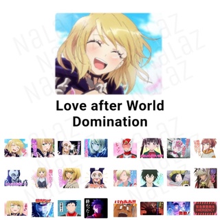 ใหม่‼️ รักเรานั้นไว้หลังครองโลก สติกเกอร์ไลน์ Love After World Domination Koi wa Sekai Seifuku no Ato de