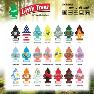 Little Trees แผ่นน้ำหอมปรับอากาศ