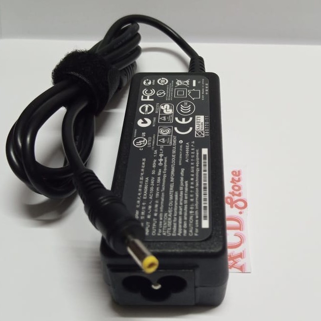 อะแดปเตอร์ชาร์จ HP Mini Netbook ของแท้ 19V - 1.58A