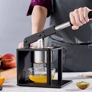 ที่คั้นน้ำส้ม รุ่นใหม่ล่าสุด ที่คั้นน้ำผลไม้ manual stainless steel, silicone