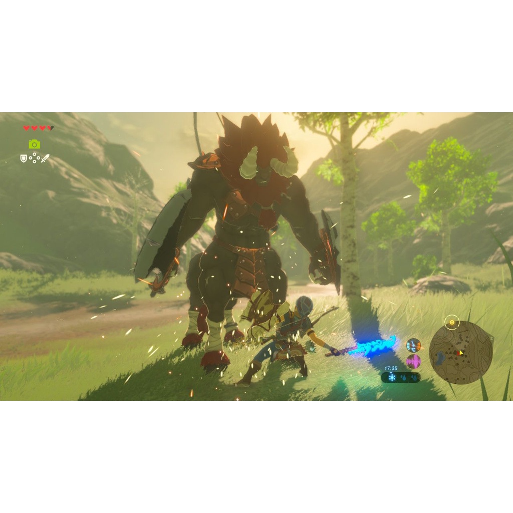 Zelda Breath Of The Wild ( มือ1 ) ( Zone US ) ( Zone US/Asia ) แผ่นเกมส์ Nintendo Switch