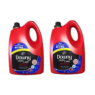 Downy Linen Care ดาวน์นี่ ลินินแคร์ ผลิตภัณฑ์ปรับผ้านุ่ม สูตรปกป้องผ้าลินิน 3.8 ล. x 2 ขวด