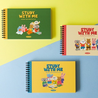 My Buddy Study Planner (Horizontal) แพลนเนอร์การเรียน จาก Dailylike ลิขสิทธิ์แท้