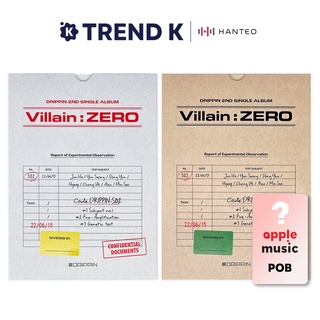 [Apple POB] DRIPPIN - 2nd Single Album [Villain : ZERO]