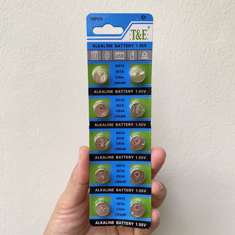 ถ่าน ถ่านกระดุม ถ่านนาฬิกา ของเล่น AG13 357A CX44 LR44W LR44