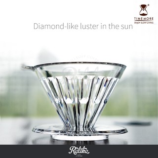 Ratika | TimeMore Crystal Eye Dripper 00PC: 1 cup แก้วดริปกาแฟ