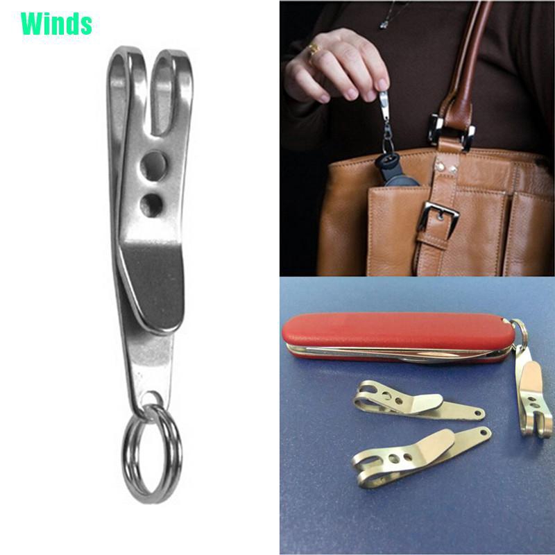 ( Winds ) Edc อุปกรณ์คลิปพวงกุญแจ สําหรับคล้องกระเป๋า เหมาะกับการพกพา เดินทาง