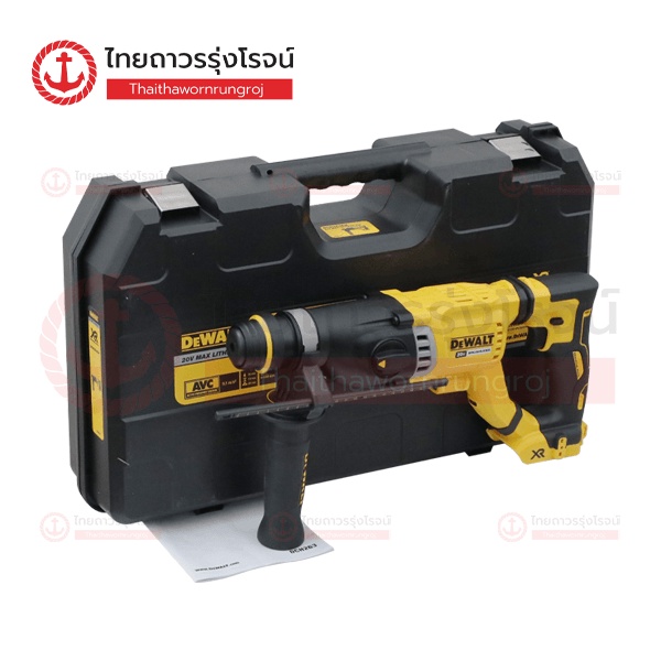 DEWALT DCH263 สว่านโรตารี่ไร้สาย 28mm 3ระบบ 18-20v SDS-PLUS BLM DCH263KN-KR (เครื่องเปล่า+กล่องพลาสต