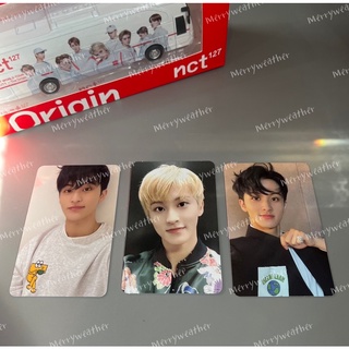 [พร้อมส่ง] การ์ด NCT มาร์ค Mark photocard set ( มินิบัส Minibus + Cafe+ Agent )