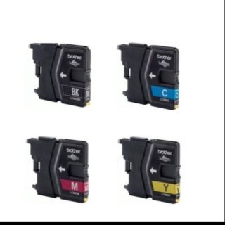 ตลับหมึกแท้ Brother LC-39 (NO BOX)​ **ไม่มีกล่อง** ของแท้ 100% 1ชุด 4สี