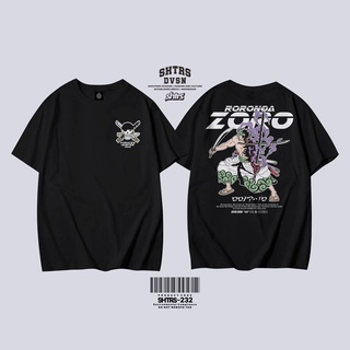 เสื้อยืด พิมพ์ลายอนิเมะ Roronoa ZORO CODE 232 สําหรับผู้ชาย และผู้หญิง