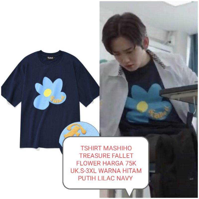 เสื้อยืด Mashio TREASURE FALLET FLOWER TSHIRT