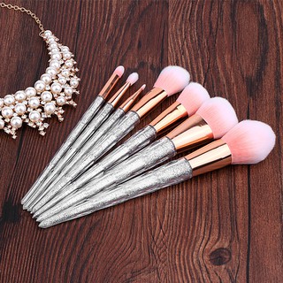 แปรงแต่งหน้า Crystal Brush เซต 7 ชิ้น (พร้อมส่ง)