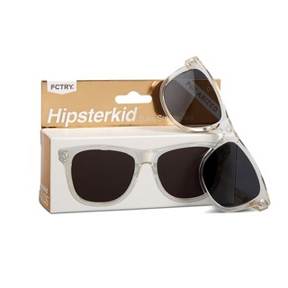 Hipsterkid Clear Sunglasses Age 3-6 แว่นกันแดดเด็กสีกรอบใส