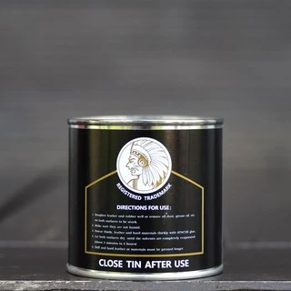 กาวเหลือง สำหรับทาติดพื้นไม้ , เฟอร์นิเจอร์ , ติดเบาะ ยี่ห้อ Apache Black label อาปาเช่ ฉลากดำ ขนาด200 กรัม