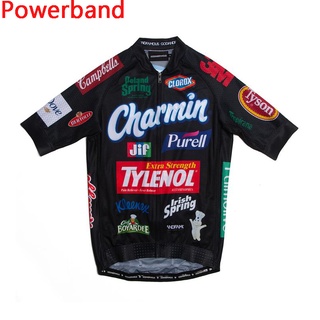 Cbox 21SS เสื้อกีฬาแขนสั้น ลายโลโก้ God &amp; Famous Powerband สําหรับขี่จักรยาน