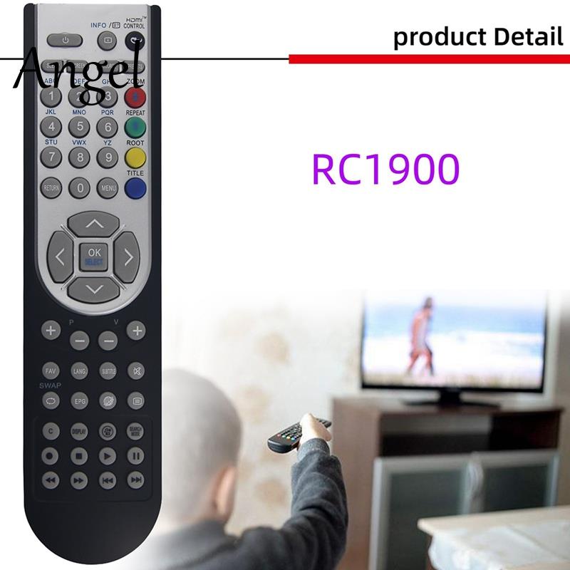 รีโมตคอนโทรล RC1900 สําหรับ OKI Hitachi Alba Luxor Grundig Vestel ...