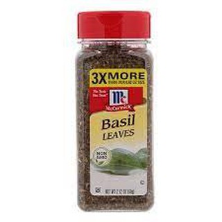 McCormick Basil Leaves ใบเบซิล บรรจุขวด ขนาด 60 กรัม