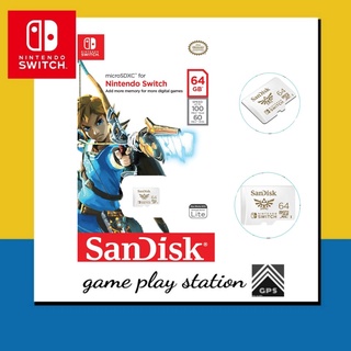 nintendo switch sandisk 64 gb ( zelda )