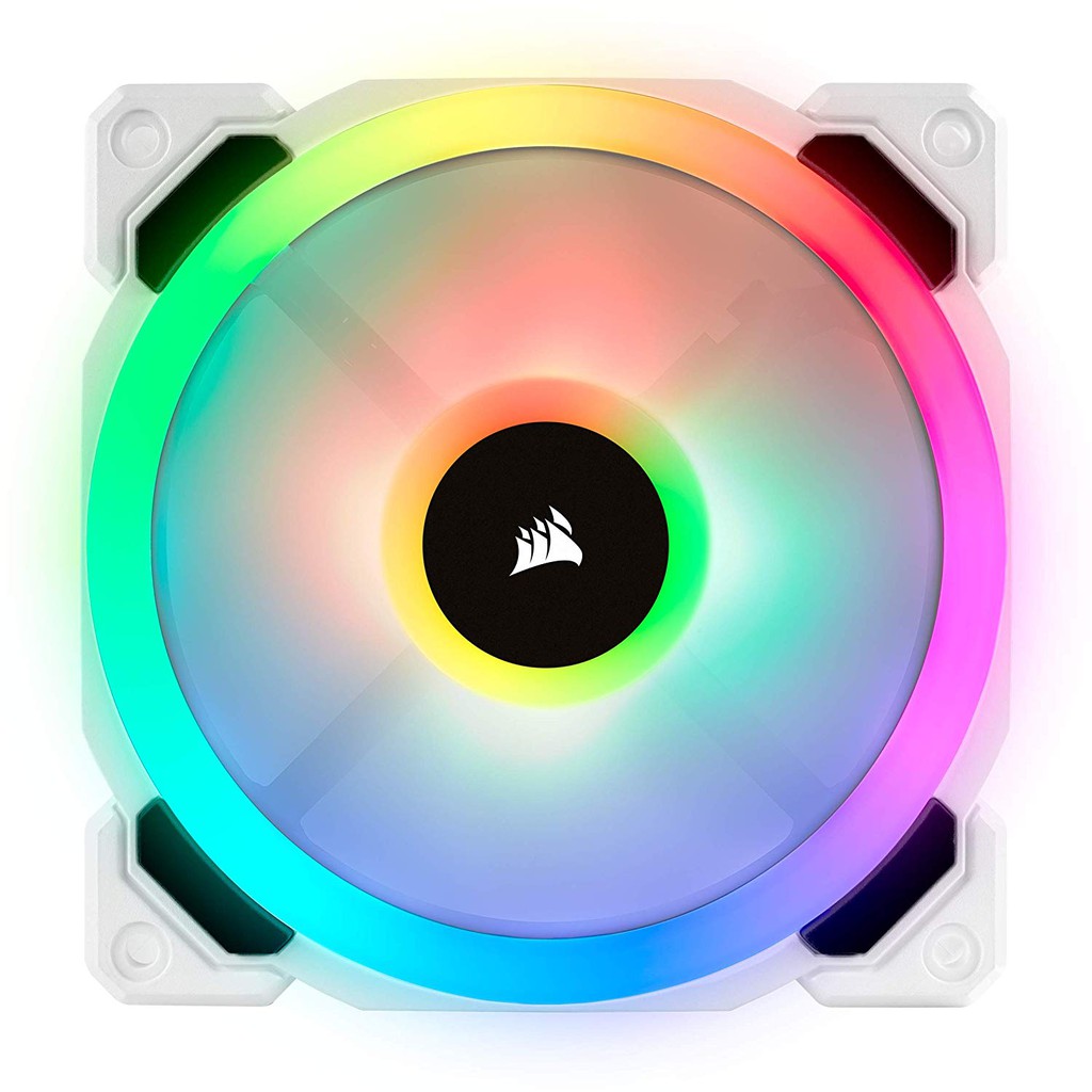 CASE FAN (พัดลมเคส) CORSAIR LL120 RGB White (CO-9050091-WW) Warranty 2 - Y