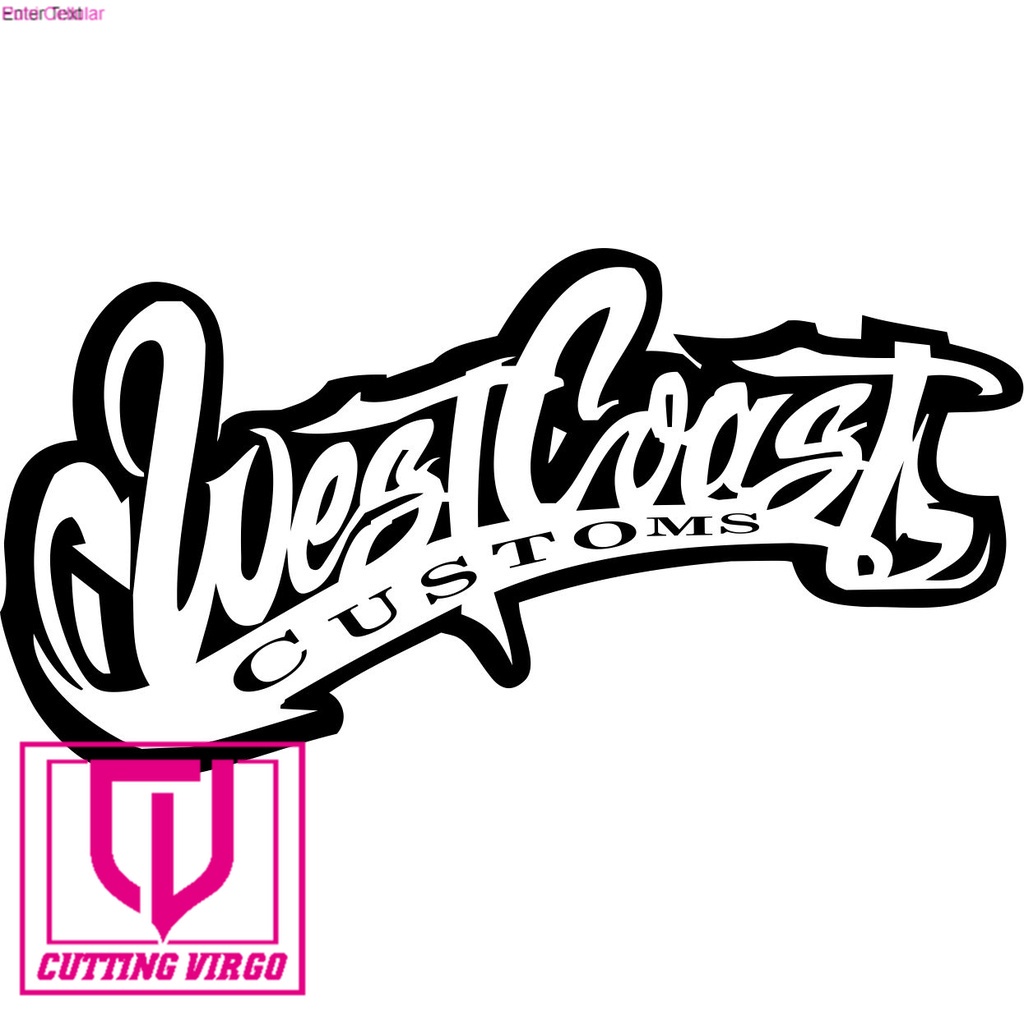 สติ๊กเกอร์ตัด AUTO-1 ชายฝั่งตะวันตก