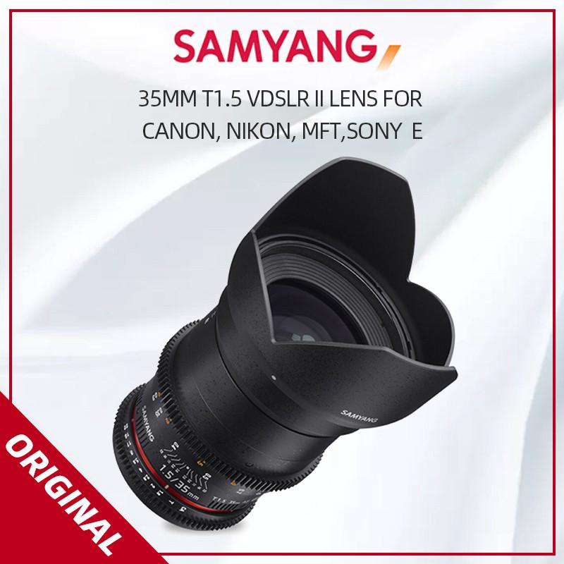 Samyang 35 มม. T 1.5 vdslr II เลนส์สำหรับกล้อง