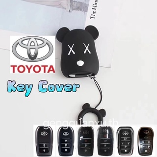 Toyota key case car key case เคสรีโมทกุญแจรถยนต์ ลายการ์ตูน สําหรับ Toyota Hilux Rogue Revo Innova Fortuner Harrier Camry Vellfire