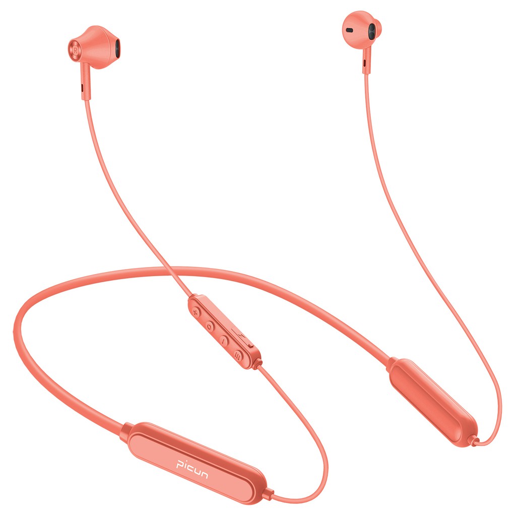 PICUN X3 Sports Headset HiFi Sound Bluetooth 5.0 Neckband Earphone Sports Running Headphone