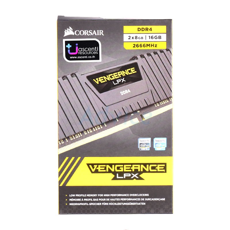 Corsair Vengeance LPX DDR4 – 8Go/16Go – 2400 à 3200MHz – NEUF – Lot