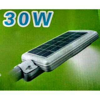 โคมไฟถนนโซล่าเซลส์ 30W (Solar LED Street Light)