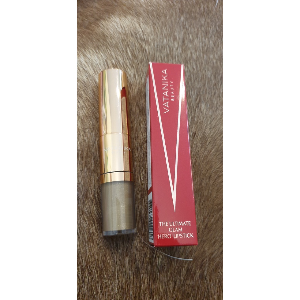 พร้อมส่ง มือ 1 Vatanika Beauty The Ultimate Glam Hero Duo Lipstick สี Very Vatanika เนื้อนิ่มละมุน ใ