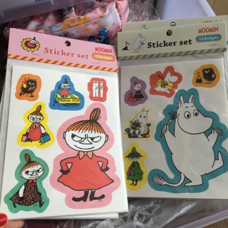 Moomin n little my sticker