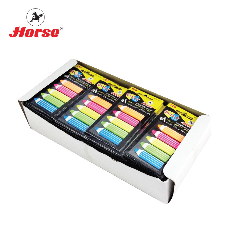 HORSE ตราม้า ฟิล์มอินเด็กซ์ 5 สี รูปดินสอ H-01 ราคา ถูกที่สุด ดีลบีเคเค แกลเลอรีภาพที่ 2