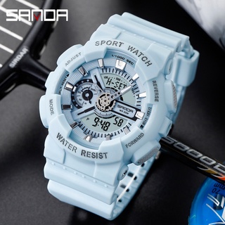 นาฬิกาผู้ชาย นาฬิกาสปอร์ต นาฬิกา LED Digital Waterproof Casual Fashion Quartz Watch Male Clock