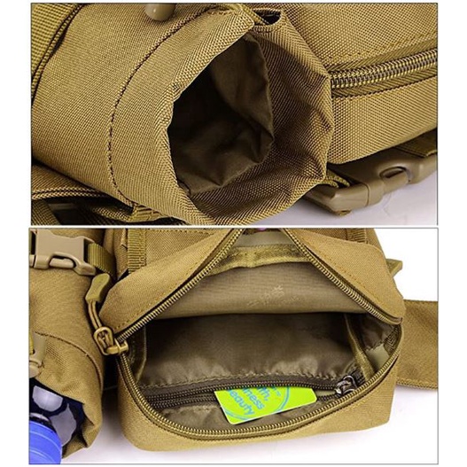 🇹🇭กระเป๋าคาดอก ใส่กระบอกน้ำ กระเป๋าคาดเอว - รูปที่ 3