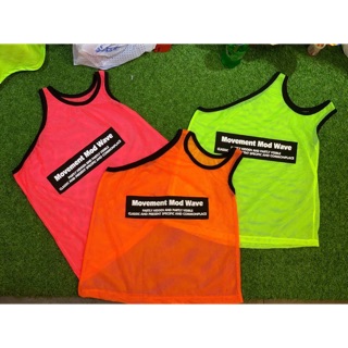 เสื้อตาข่าย สะท้อนแสง เบี่ยงไหล่