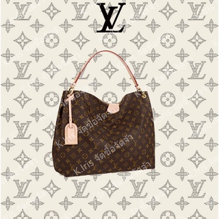 Louis Vuitton/ LV/ GRACEFUL กระเป๋าถือขนาดกลาง