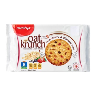 Oat Krunch Strawberry&amp;Blackcurrant (156g.)