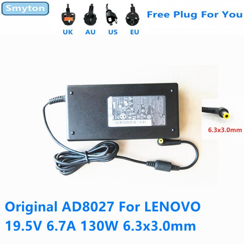 AC Adapter Charger สําหรับ Lenovo 19.5V 6.7A 130W AD8027 FSP130-RAB 54Y8856 M58P B31R4 B305 ALL IN O